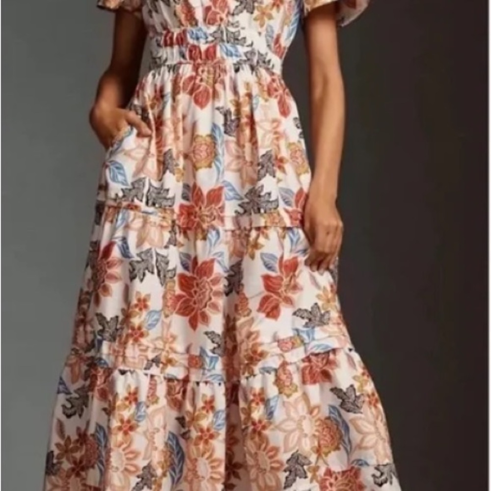 NWT Anthropologie Somerset Maxi Dress